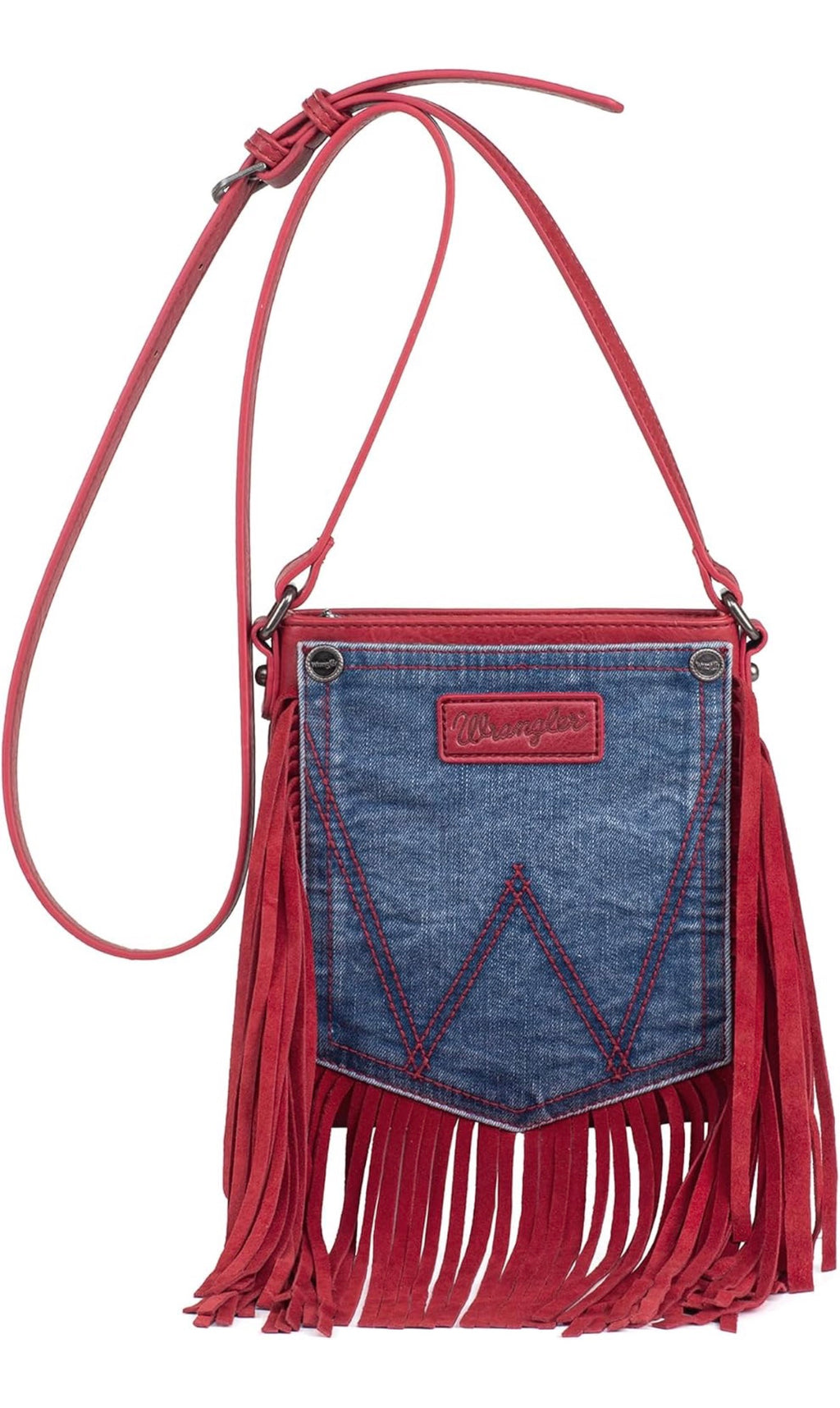 Bandolera Wrangler cruzada con bolsillo trasero