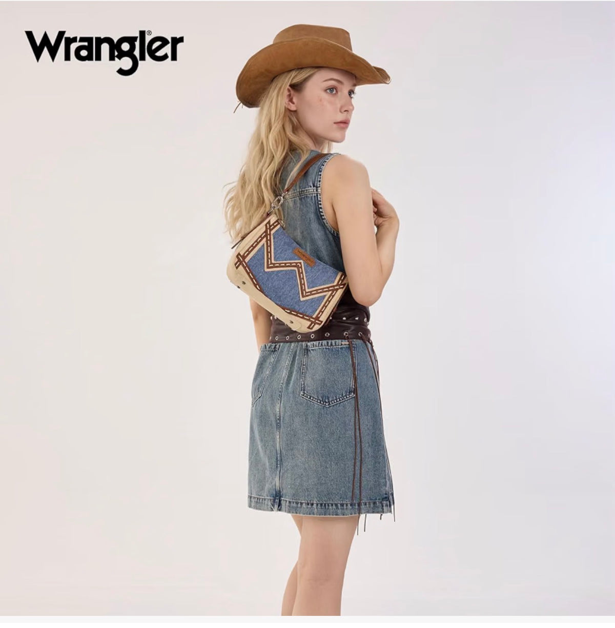 Bolso Wrangler de hombro Estilo Western