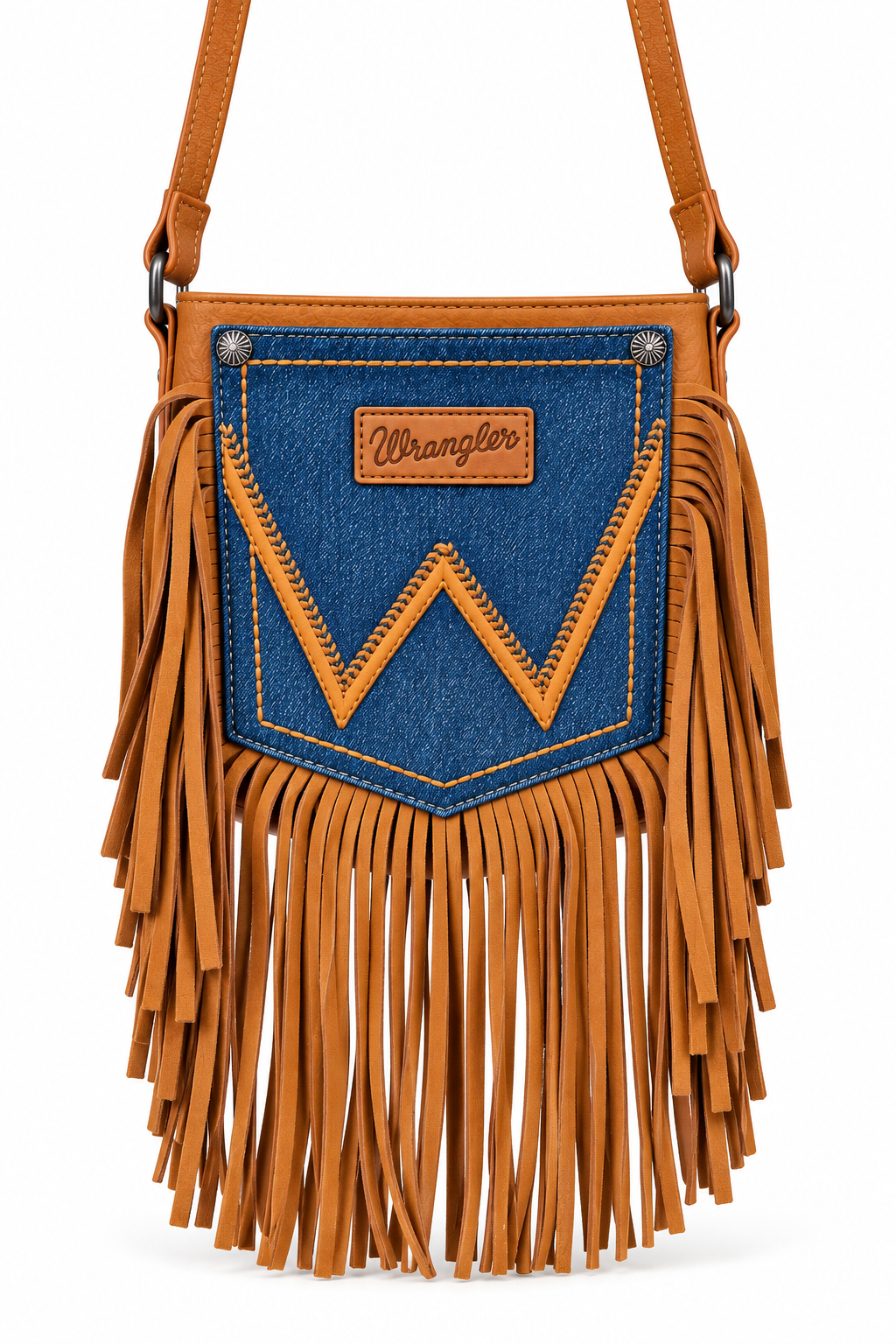 Bandolera Wrangler cruzada con bolsillo trasero