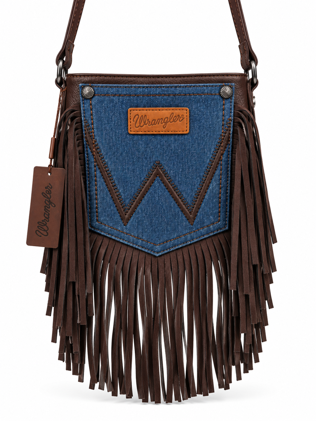 Bandolera Wrangler cruzada con bolsillo trasero