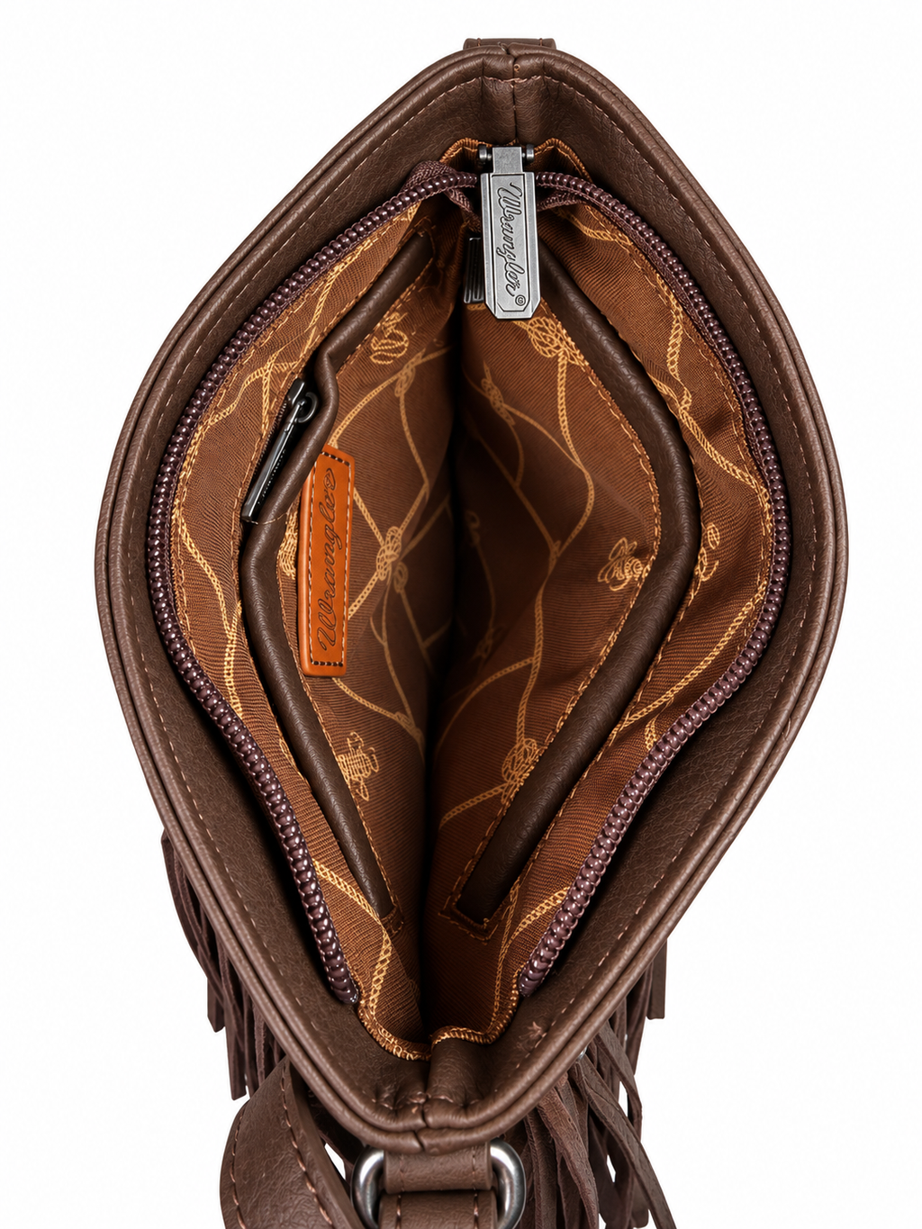 Bandolera Wrangler cruzada con bolsillo trasero